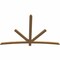 Ekena Millwork Alberta Smooth Timber Gable Bracket, Western Red Cedar, 84"W x 56"H x 1 1/2"D x 3 1/2"F, 16/12 Pitch GBW084X56X0204ALB00SWR - alternate 4